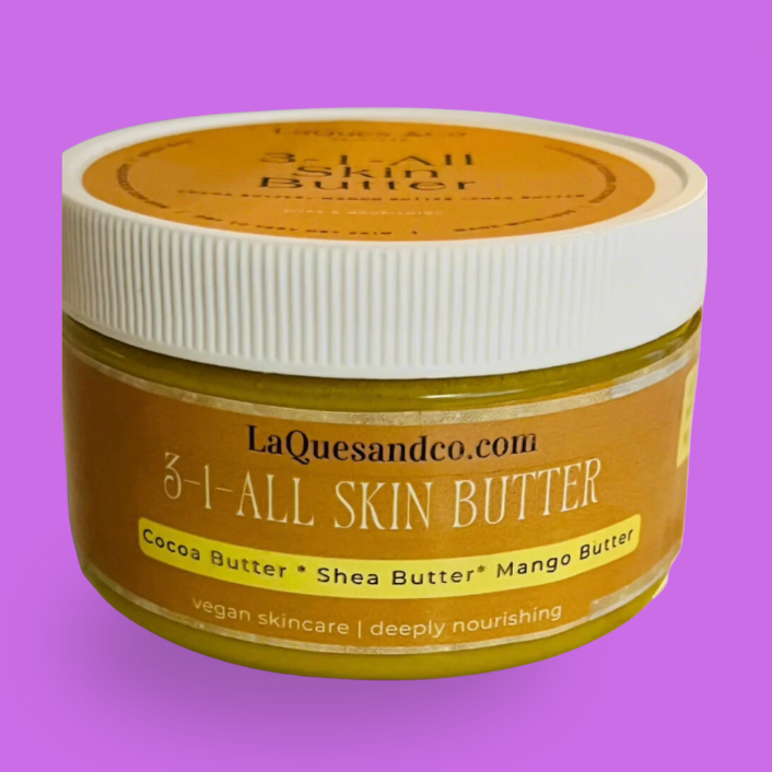 3 in 1 Skin Butter Mango Cocoa & Shea Butter Eczema Dry Skin Laquesandco
