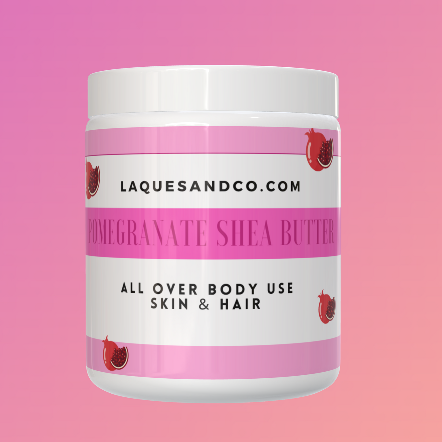 Creamy Pomegranate Whipped Shea Butter