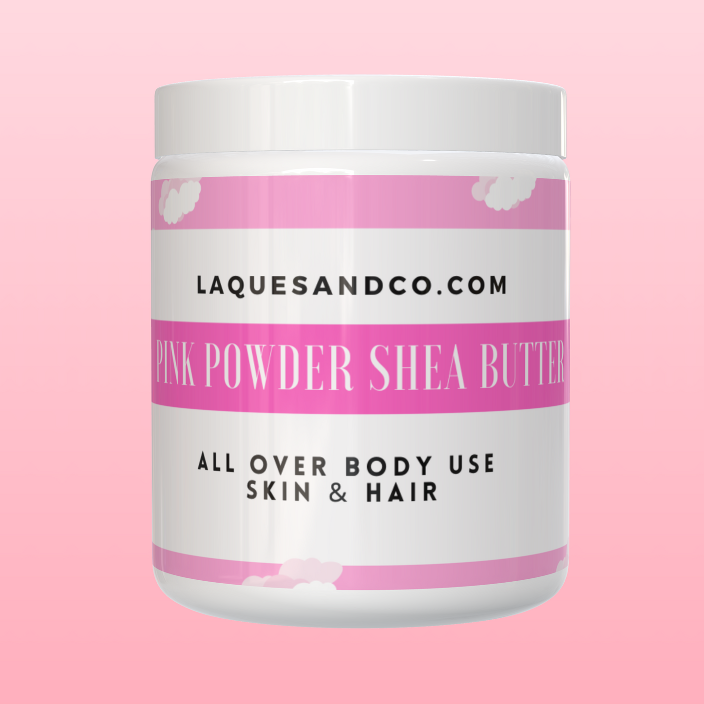 Pink  Powder Whipped Shea Butter